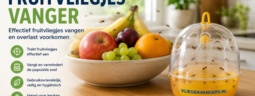 Fruitvliegjes Vanger: De Beste Manieren om Fruitvliegjes te Bestrijden