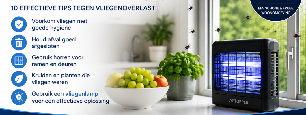 Vliegen Verjagen in Huis? 10 Effectieve Tips Tegen Vliegenoverlast