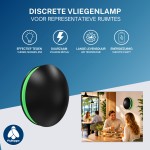 Flystopper NT12 - Design vliegenlamp met kleefplaat HACCP