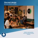 Flystopper NT12 - Design vliegenlamp met kleefplaat HACCP