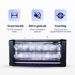 Vliegenlamp Flystopper HV16 - 16 Watt - 4000 Volt Vliegenlamp Flystopper HV16 - 16 Watt - 4000 Volt