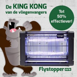 Vliegenlamp Flystopper HV16 - 16 Watt - 4000 Volt Vliegenlamp Flystopper HV16 - 16 Watt - 4000 Volt