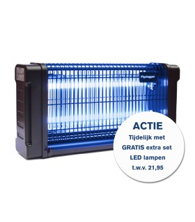 Vliegenlamp Flystopper HV30L - LED - 14 Watt - 4000 Volt