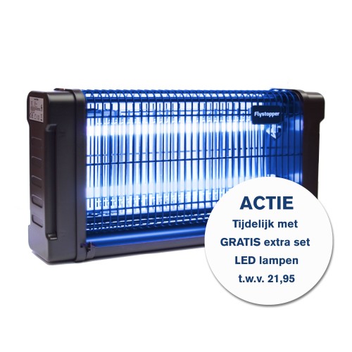 Vliegenlamp Flystopper HV30L - LED - 14 Watt - 4000 Volt