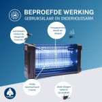 Vliegenlamp Flystopper HV30L - LED - 30 Watt - 4000 Volt