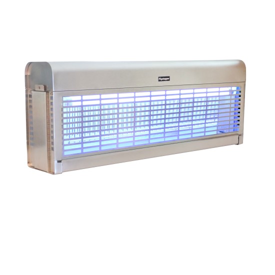 Vliegenlamp Flystopper HV400L LED - Volledig RVS - 18 Watt LED - 4000 Volt