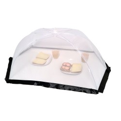 Vliegenkap - voedselkap - foodcover opvouwbaar XXL tafelmodel 116 cm  Flystopper Vliegenkap - voedselkap - foodcover opvouwbaar XXL tafelmodel 116 cm  Flystopper