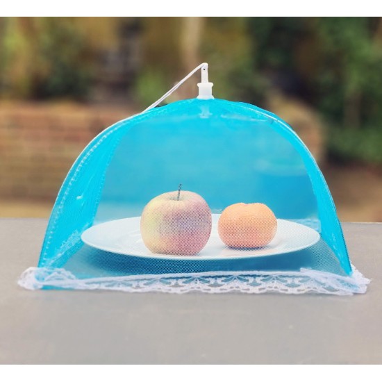 Vliegenkapjes opvouwbaar  2 stuks - wit - 45 x 25 cm