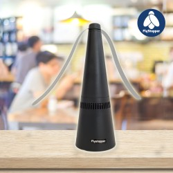 Ecologische vliegenverjager voor op tafel | werkt op batterijen en op het lichtnet | Flystopper Ecologische vliegenverjager voor op tafel | werkt op batterijen en op het lichtnet | Flystopper