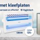 Flystopper vliegenlampen met kleefplaten