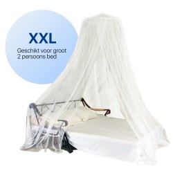 2 persoons Klamboe XXL - Extra grote klamboe 60x250x1400 cm | Flystopper K1400 