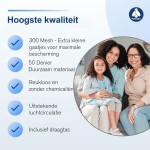 2 persoons Klamboe XXL - Extra grote en luxe klamboe 80x250x1400 cm | Flystopper k1500 2 persoons Klamboe XXL - Extra grote en luxe klamboe 80x250x1400 cm | Flystopper k1500