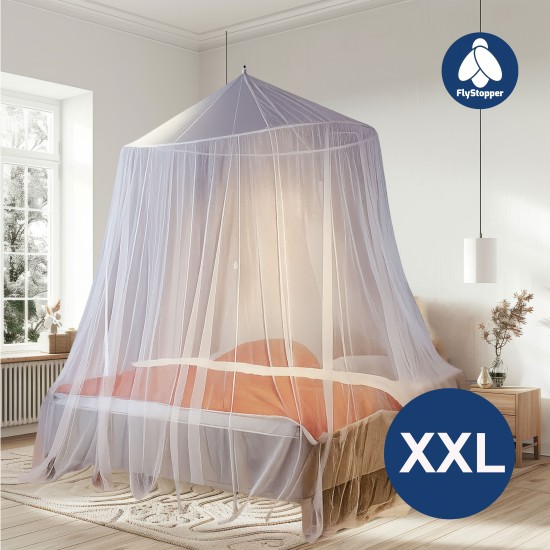 2 persoons Klamboe XXL - Extra grote en luxe klamboe 80x250x1400 cm | Flystopper k1500 2 persoons Klamboe XXL - Extra grote en luxe klamboe 80x250x1400 cm | Flystopper k1500