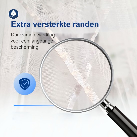 2 persoons Klamboe XXL - Extra grote en luxe klamboe 80x250x1400 cm | Flystopper k1500 2 persoons Klamboe XXL - Extra grote en luxe klamboe 80x250x1400 cm | Flystopper k1500